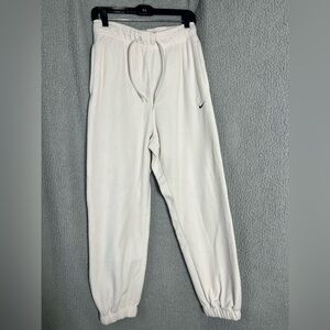 Nike Ivory Joggers with Logo Therma-fit size S